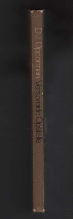 Verspreide Opstelle - Opperman, D. J.