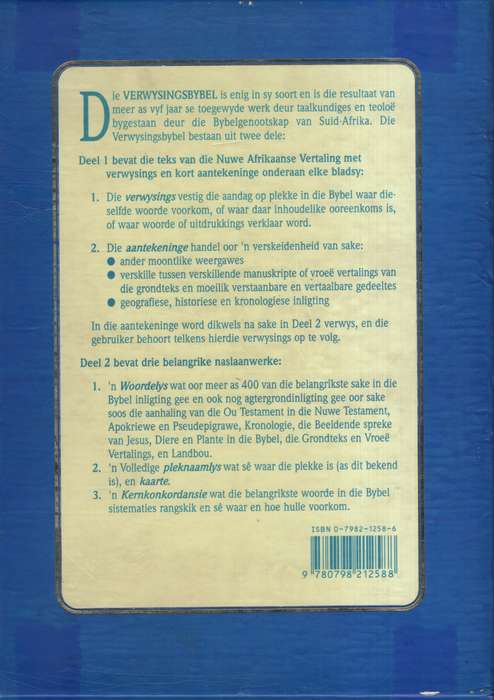 Verwysingsbybel: 1983 Vertaling - Various