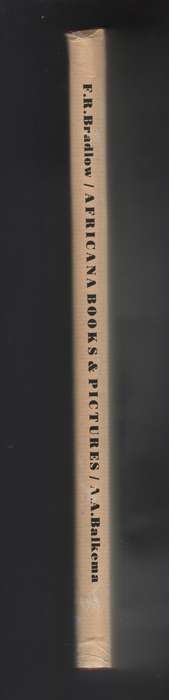 Africana Books & Pictures: A Selection of Published Papers - Bradlow, Frank R.