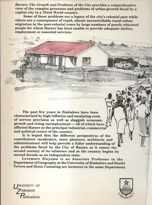 Harare: The Growth and Problems of the City - Zinyama, L. (editor); et al