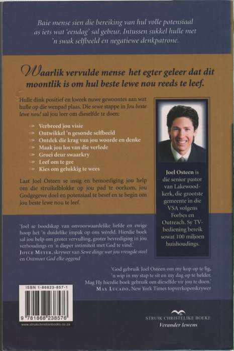 JOU BESTE LEWE NOU SECONDHAND - OSTEEN,J