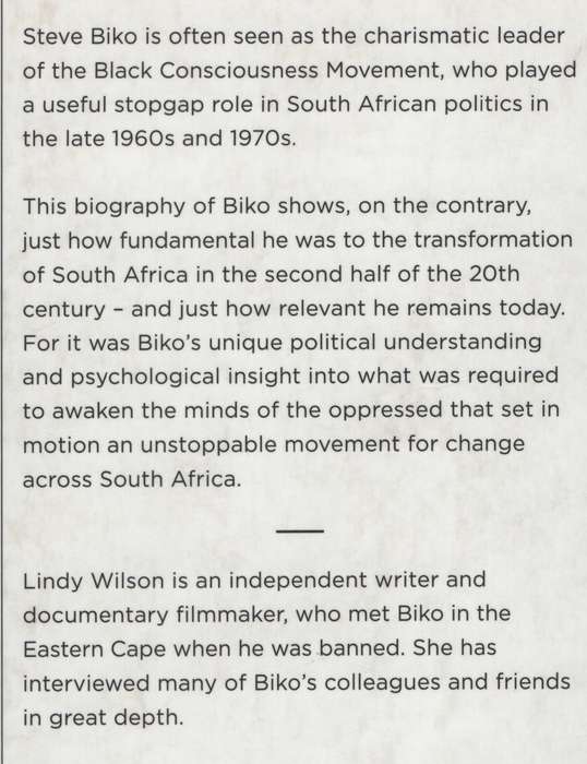 Steve Biko. A Jacana Pocket Biography - Wilson, Lindy