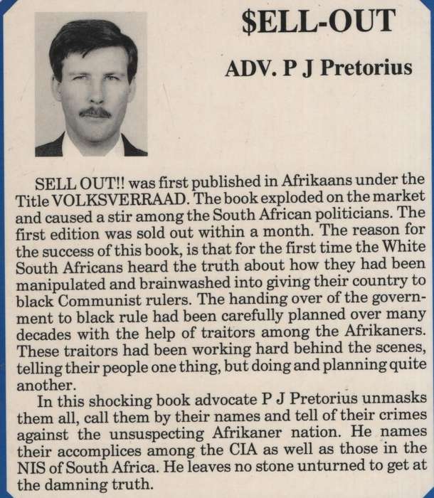 Sellout! - P.J. Pretoruis
