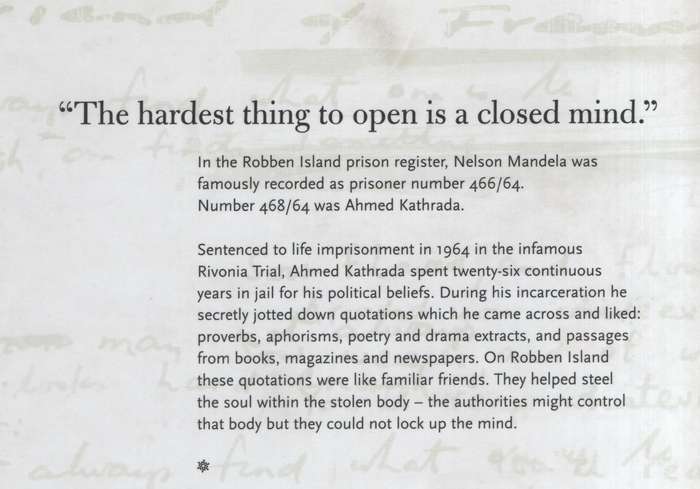 A simple freedom - Ahmed Kathrada
