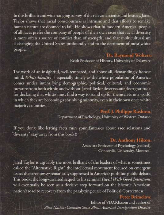 White Identity: Racial Consciousness in the 21st Century - Taylor, Jared