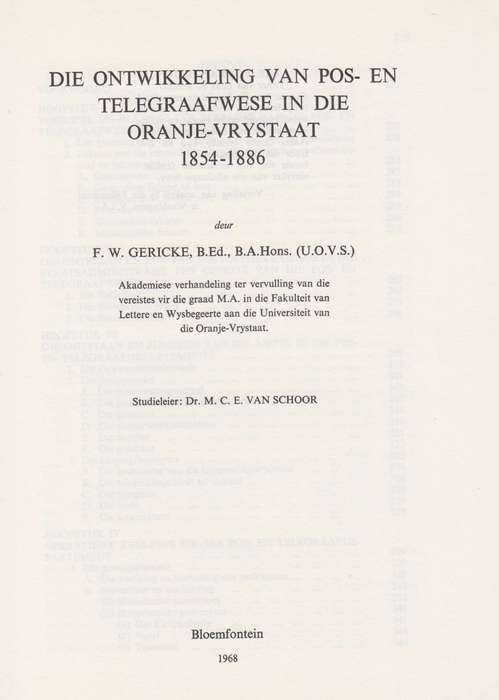 Argief-Jaarboek vir Suid-Afrikaanse Geskiedenis 1971 Deel 2 / Archiv - Beyers, C. J.; Gericke, F. W