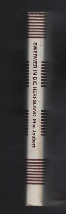 Swerwer in die Herfsland - Joubert, Elsa