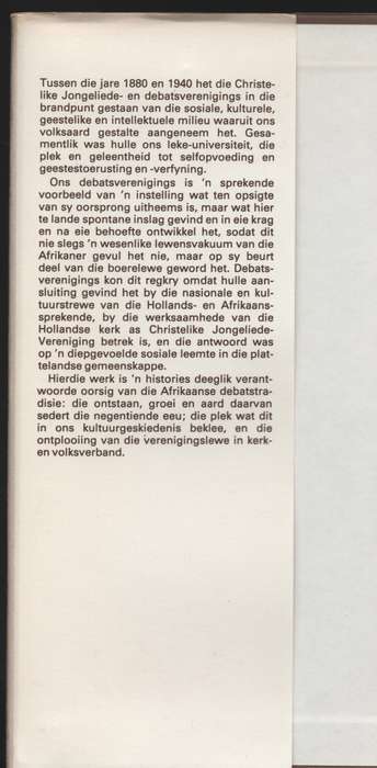 Ek Heb Geseg! Die Verhaal van Ons Jongeliede- en Debatsverenigings - Booyens, Bun