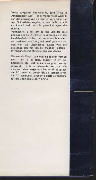 Die Goue Draad: Op die Trekpad van 'n Nasie - Du Plessis, Wennie