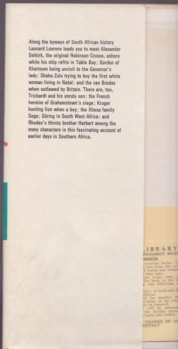 Robinson Crusoe in Cape Town, and Other Anecdotes from South Africa' - Lourens, Leonard D.