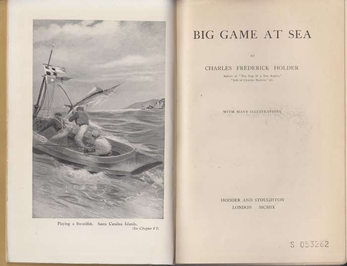 Big Game at Sea - Holder, Charles Frederick