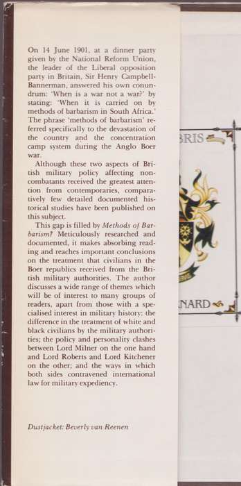 Methods of Barbarism? Roberts and Kitchener and Civilians in the Boe - Sopies, S. B.