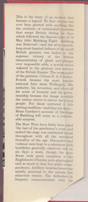 Mafeking: A Victorian Legend - Gardner, Brian