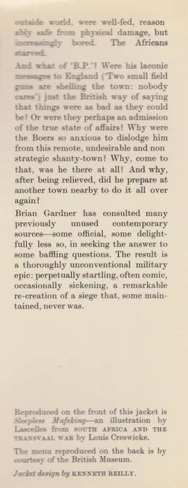 Mafeking: A Victorian Legend - Gardner, Brian