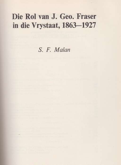 Argief-Jaarboek vir Suid-Afrikaanse Geskiedenis 1974 / Archives Year - Visage, J. C.; Malan, S. F.