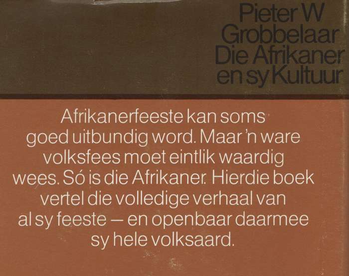 Ons Volksfeeste. Die Afrikaner en Sy Kultuur Deel III - Kapp, P. H.