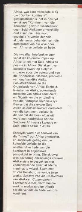 Afrika-Verskeidenheid - Van Rensburg, A. P. J.