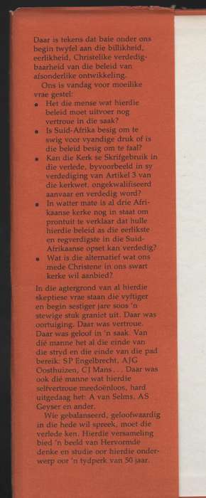 Stemme Uit die Verlede 1: Volkereverhoudings in Suid-Afrika - Van Wyk, D. J. D.