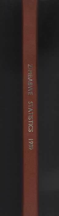 Statistical Yearbook 1989. Zimbabwe - Mandishona,  G. M.