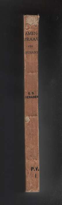 Klaas Waarsegger se Zamenspraak en Brieve uit 1861 - Nienaber, G. S.
