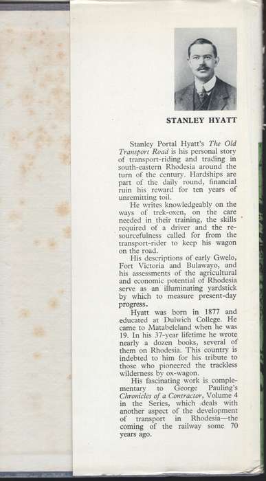 The Old Transport Road - Hyatt, Stanley Portal - HTFX58745