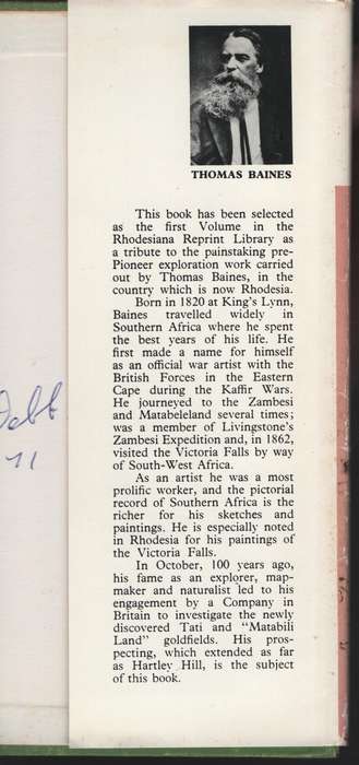The Gold Regions of South Eastern Africa - Baines, Thomas - HTFX58749