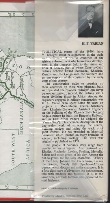 Some African Milestones - Varian, H. F. - HTFX58760