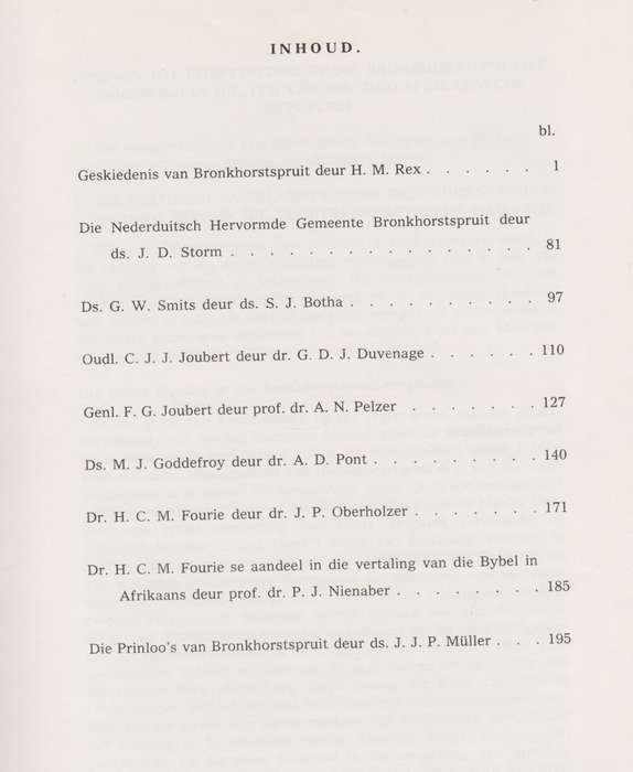 Nederduitsch Hervormde Gemeente Bronkhorstspruit 1869-1969 - MÃ¼ller, J. J. P. - HTFX68386
