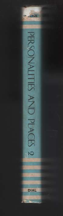 PERSONALITIES & PLACES SECOND SERIES - SACHS,B