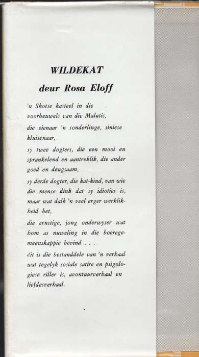 Wildekat - Eloff, Rosa