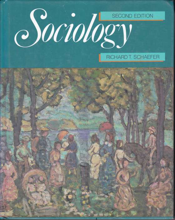 SOCIOLOGY SECONDHAND - SCHAEFER,RT