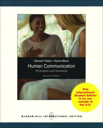 HUMAN COMMUNICATIONS 11ED 2H SECONDHAND - TUBBS,S