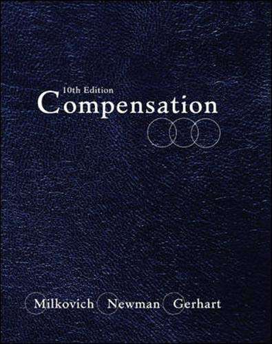Compensation - George T. Milkovich - 9780073530499