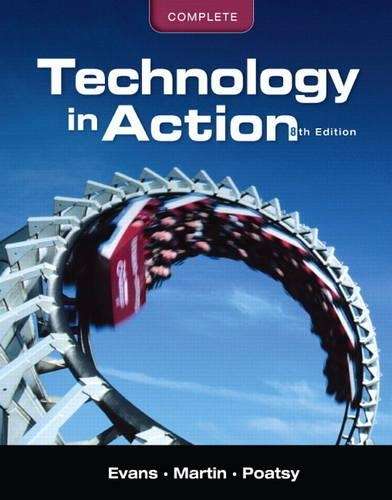 Technology in Action Complete - Alan Evans