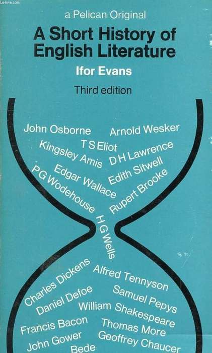 SHORT HIST OF ENG LIT SECONDHAND - EVANS,I