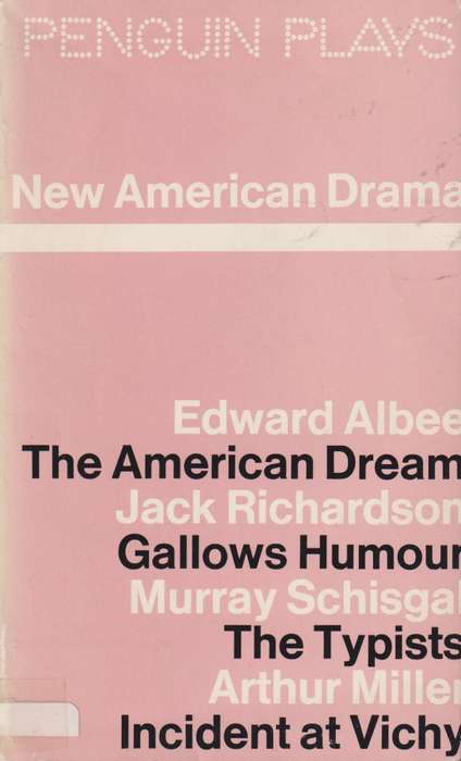 NEW AMERICAN DRAMA SECONDHAND - ALBEE,E
