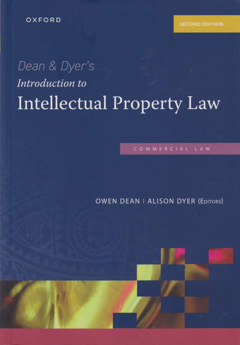 INTRO TO INTELLECTUAL PROPERTY LAW - DEAN,O