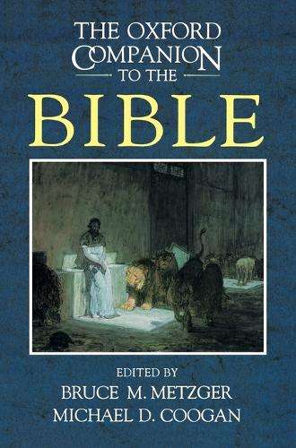 The Oxford Companion to the Bible - METZGER,B