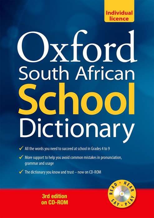 Oxford South African school dictionary - OXFORD