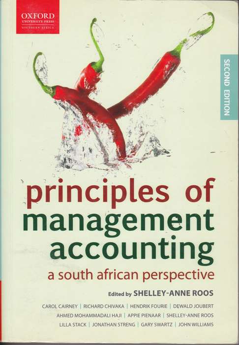 PRINCIPLES OF MANAGEMENT ACCOUNTING SECONDHAND - ROOS,S