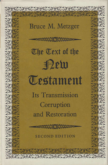 The next of the new testament  SECONDHAND - Bruce M. Metzeger