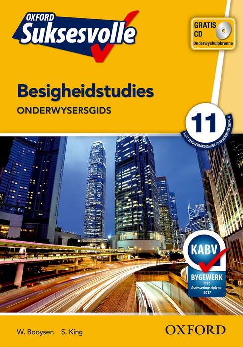 Oxford suksesvolle besigheidstudies: Gr 11: Onderwysersgids - GR11-OG