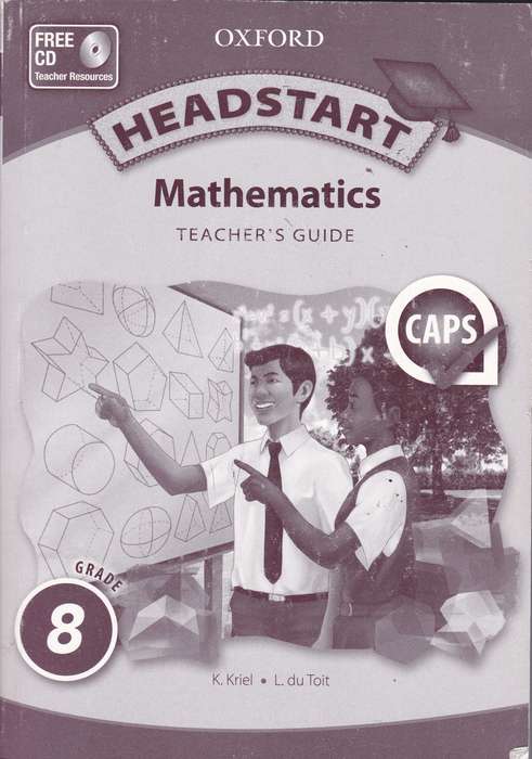 HEADSTART MATH GR 08 TG SECONDHAND - MATH-GR8
