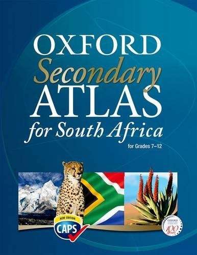 Secondary atlas for South Africa CAPS: Gr 7 - 12: Learner's book - OXFORD-ATLAS