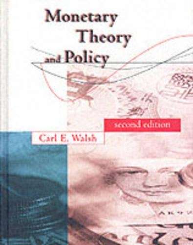 Monetary Theory and Policy - Carl E. Walsh - 9780262232319