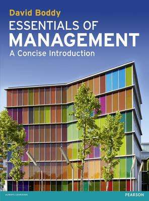 Essentials of Management - David Boddy