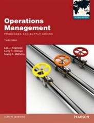 Operations Management:Processes and Supply Chains: Global Edition - Lee J. Krajewski