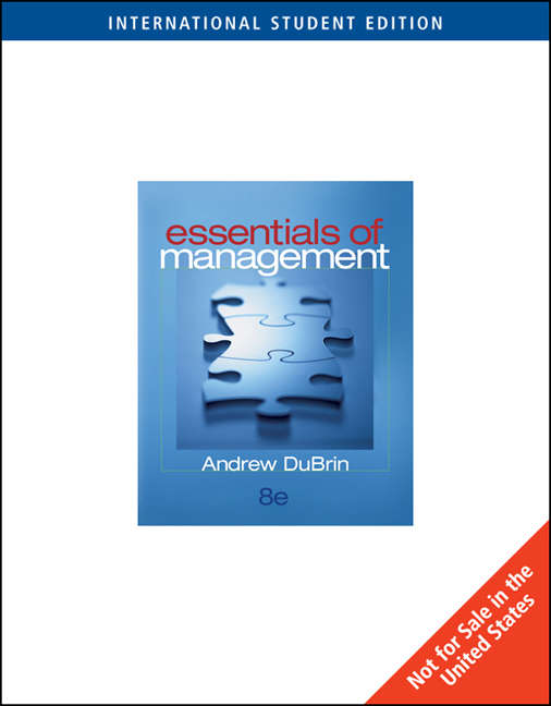 Essentials of Management - Andrew J. DuBrin