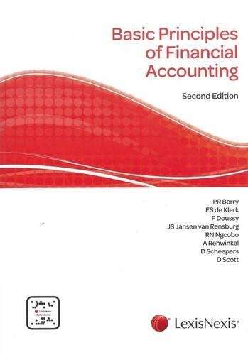 Basic Principles of Financial Accounting - BERRY