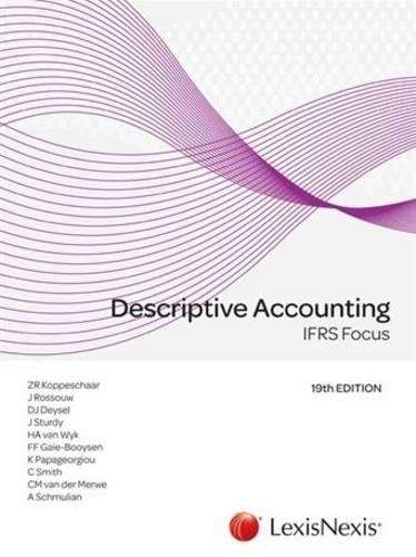 Descriptive accounting - Z.R. Koppeschaar